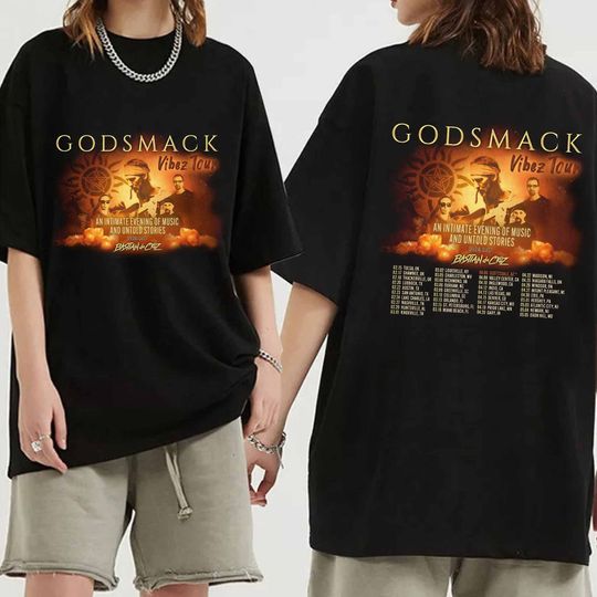 Godsmack Vibez 2024 North American Tour Shirt