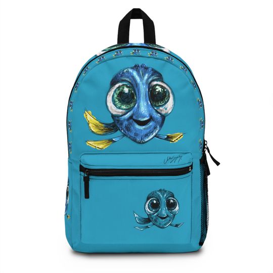 Dori Finding Nemo Gift Backpack, Turquoise Bag