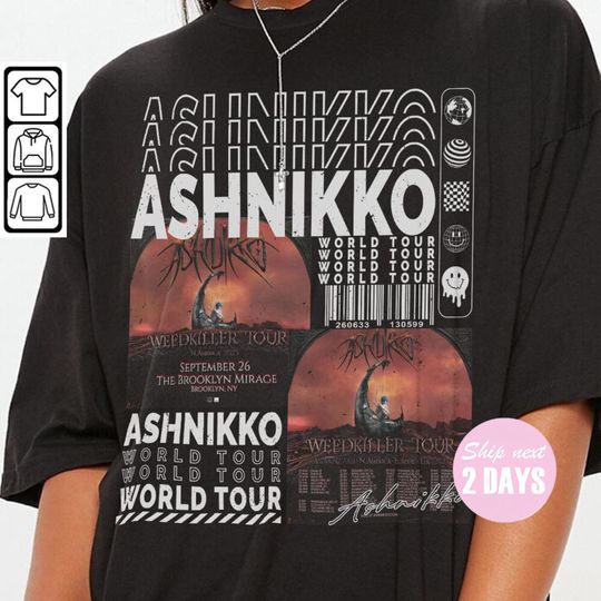 Rapper Ashnikko Shirt, Vintage Ashnikko Shirt, Retro Ashnikko Shirt For Fan
