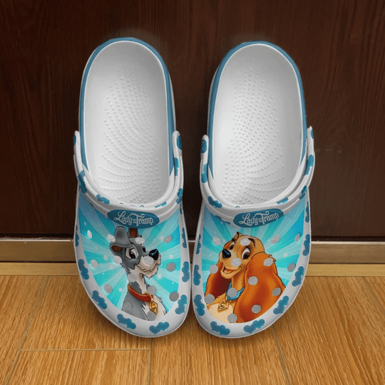 Lovely Lady and The Tramp Mother's Day Father's Day Clogs