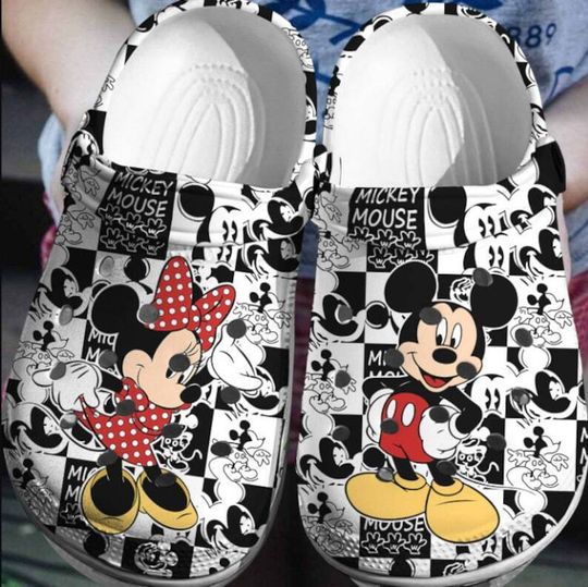 Mickey Clog Slippers, Disney Mickey Cartoon Clogs