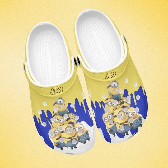 Custom Name Super Mario Clog Shoes, Personalized Super Mario Clogs Slipper