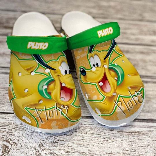 Pluto Lovers Funny Pluto Best Cartoon Mother's Day Father's Day Classic Clogs