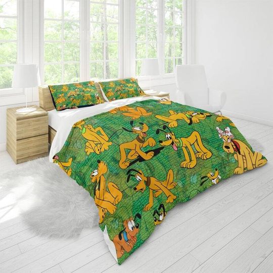 Pluto Mood This Is My Emotion Appearance Pluto Bedding Set