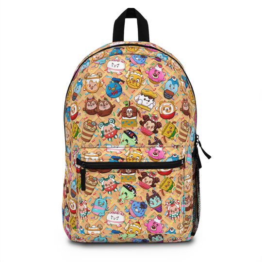 Disney Munchling Inspired Backpack Logos Teacher Gift Student Bag