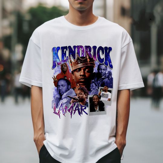 Kendrick Lamar Shirt, Rapper Rap Hiphop Retro Shirt