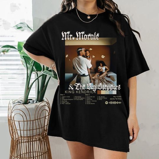 Kendrick Lamar Shirt, Mr. Morale & The Big Steppers Hip Hop Shirt
