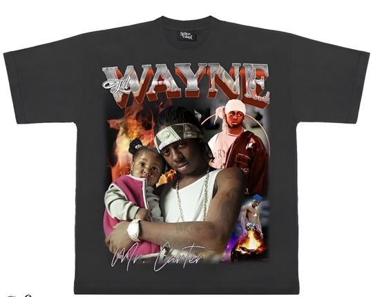 Lil Wayne Vintage Shirt, Lil Wayne T-Shirt, Hip hop RnB Rap Tee