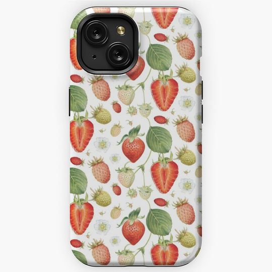 Strawberry Vines iPhone Case