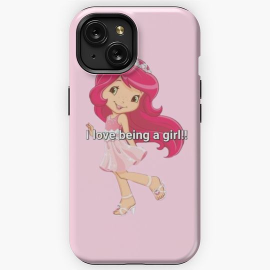 strawberry girl  iPhone Case