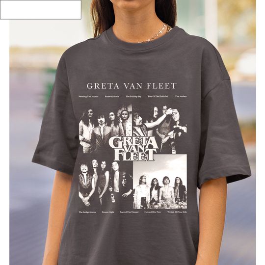 Greta van rock band Tour Shirt, band Music Shirt