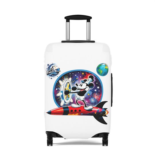 Steamboat Willie Luggage Cover