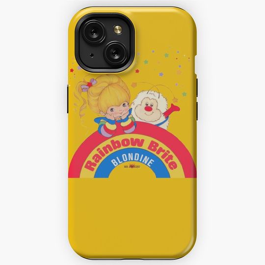 Vintage Blondine Rainbow Brite iPhone Case