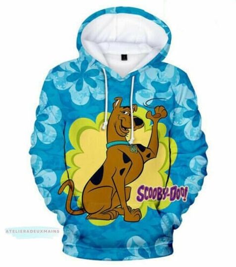 Scooby Doo 3D HOODIE, Scooby Doo shirt, Scooby Doo Birthday 3D Hoodie