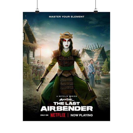 Avatar: The Last Airbender Live Action Suki Poster, The Warrior of Kyoshi Island!