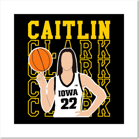 Caitlin Clark 22 - Caitlin Clark - Posters and Art Prints