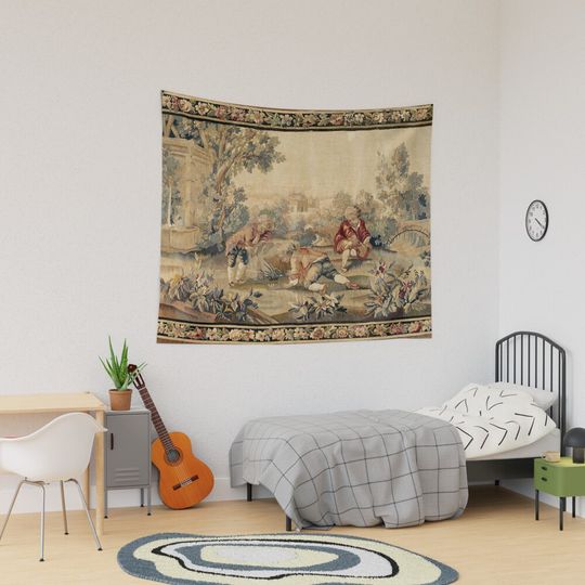 Aubusson  Antique French Tapestry