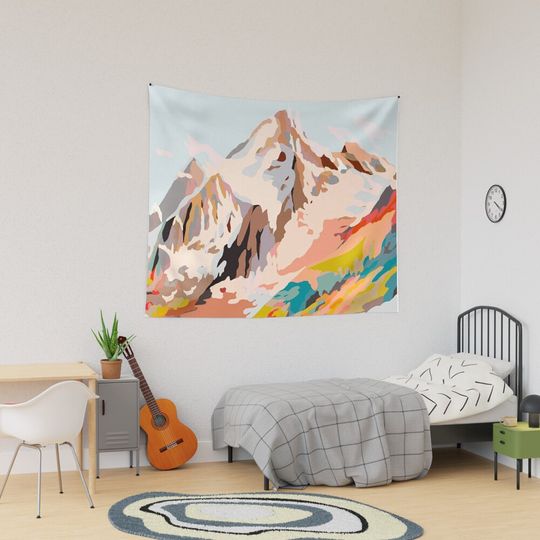 glass mountains Tapestry