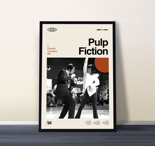 Pulp Fiction Movie, Pulp Fiction Art, Pulp Fiction Vintage, Movie Poster