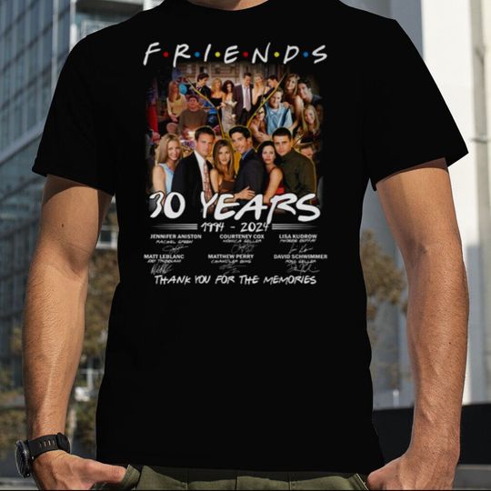 Friends 30 Years 1994 – 2024 Thank You T-Shirt