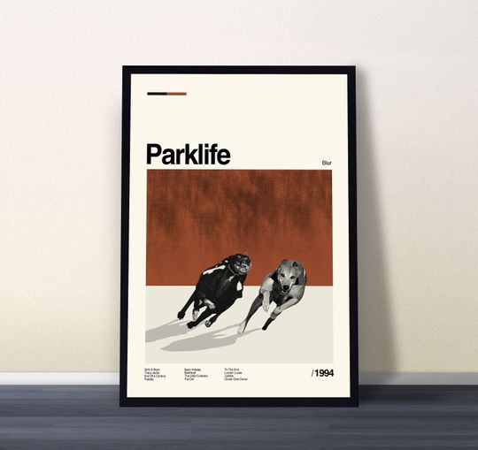 Parklife Poster, Parklife Movie Poster, Parklife Retro, Retro Movie Poster