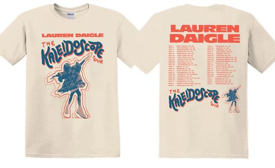 2024 Lauren Daigle The Kaleidoscope Tour 2023-24 T-Shirt