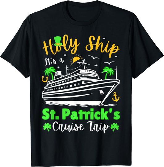 St Patricks Day 2024 Cruise Family ing Cruise Squad T-Shirt