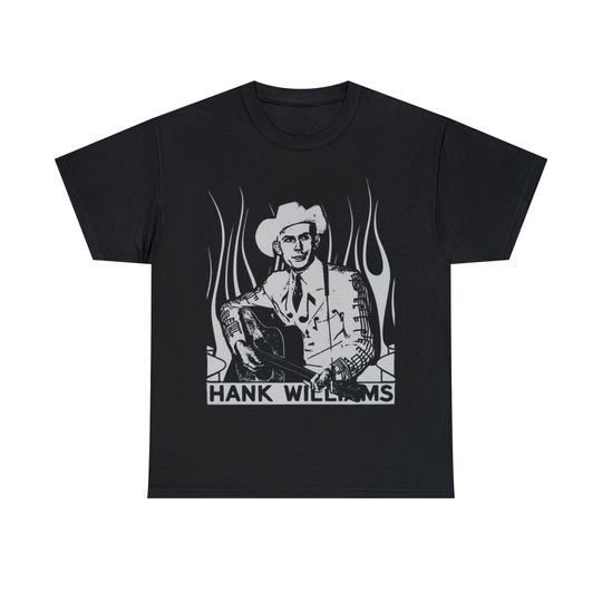 Vintage Country Music - Retro - DISTRESSED LOOK - Hank Williams Sr Shirt