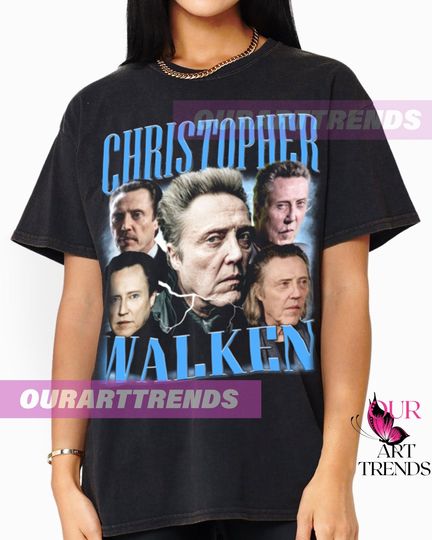 Christopher Walken Actor Movie Drama Television Series Fans Gift T-shirt