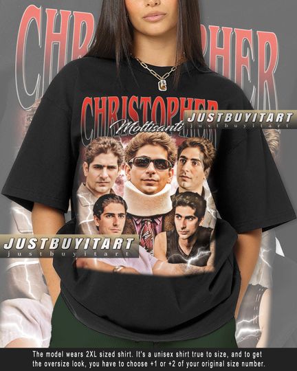 Christopher Moltisanti Shirt Vintage T-shirt 90s Ben Christopher Moltisanti Shirt