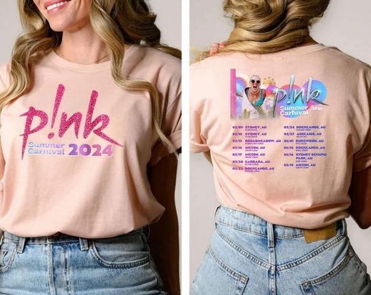 Pink Summer Carnival 2024 Tour shirt