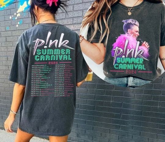 Pink Singer Summer Carnival 2024 Tour Shirt, P!nk Shirt