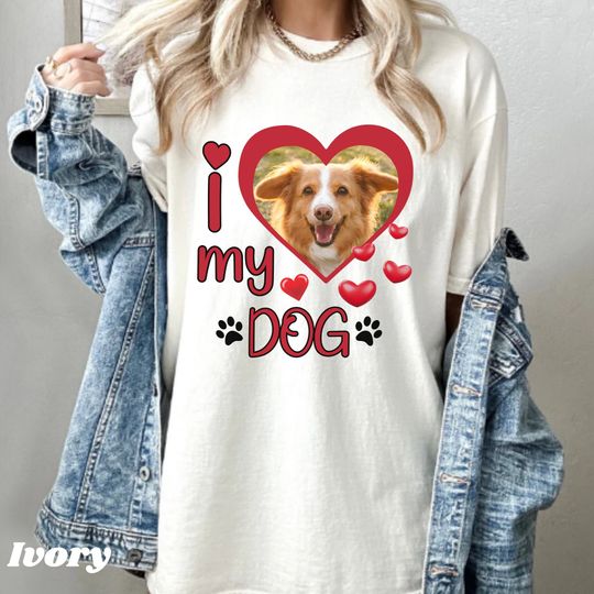 Custom Dog Shirt, Dog Photo Shirt, Personalized Dog, Custom Dog Shirt, Vintage Dog Shirt