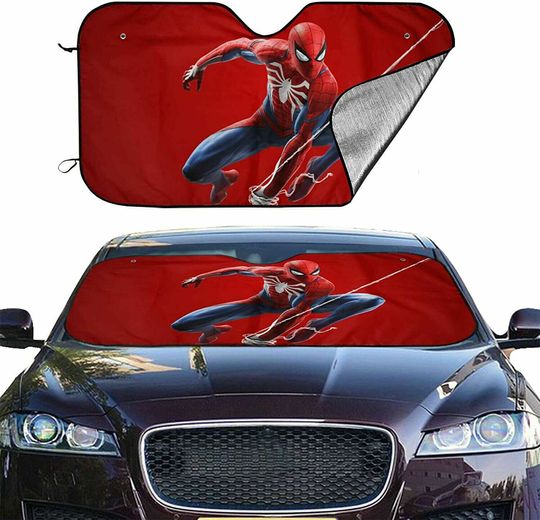 Spider-Man Superhero Car Sun Shade