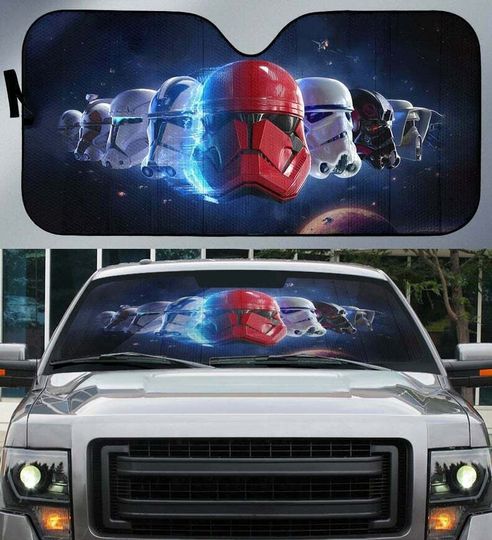 Star Wars Stormtrooper Disney Car Sun Shade