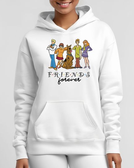 Vintage Friends Scooby Doo Hoodie, Scooby Doo Halloween Hoodie