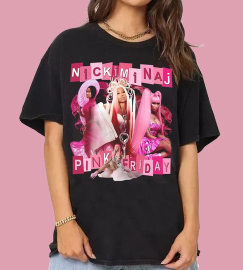 Limited Nicki Minaj Vintage Shirt, Nicki Minaj World Tour 2024 Shirt