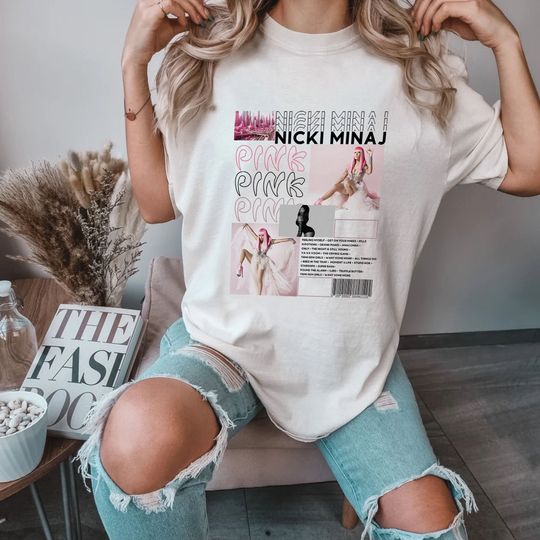 Nicki Minaj Album Shirt, Pink Friday Chic