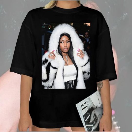 Vintage Nicki Minaj Shirt, Nicki Minaj Tour Shirt, Gift For Fan Shirt