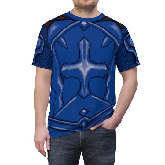 Blue DND Shirt, Paladin, Dungeons and Dragons