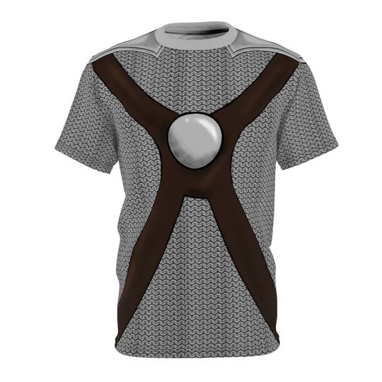 Light grey DND Shirt, Fighter, Dungeons and Dragons