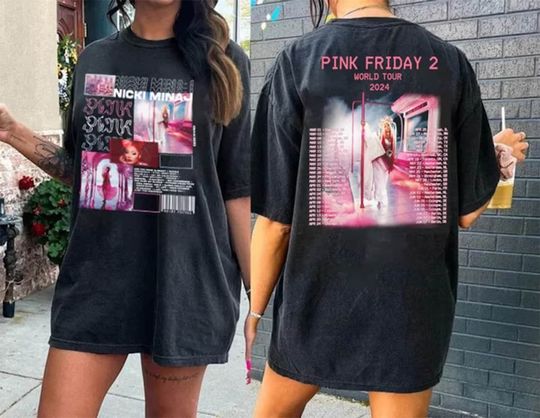 Nicki Minaj Friday 2 Tour Shirt, Nicki Minaj T-shirt, Nicki Minaj Fan, Nicki Minaj Gift