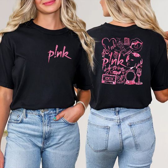 P!nk Summer 2024 Tour T-shirt, Pink Fan Lovers, Music Tour 2024