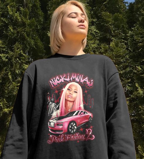 Nicki Minaj Sweatshirt, Nicki Minaj Tour Sweatshirt