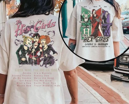 Vintage The Hex Girls Rock Band Music Shirt, Music Concert T-shirt