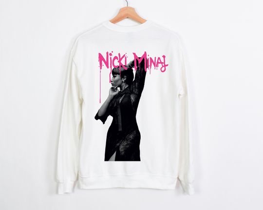 Nicki Minaj Sweatshirt, Musician Fan Sweatshirt, Nicki Album