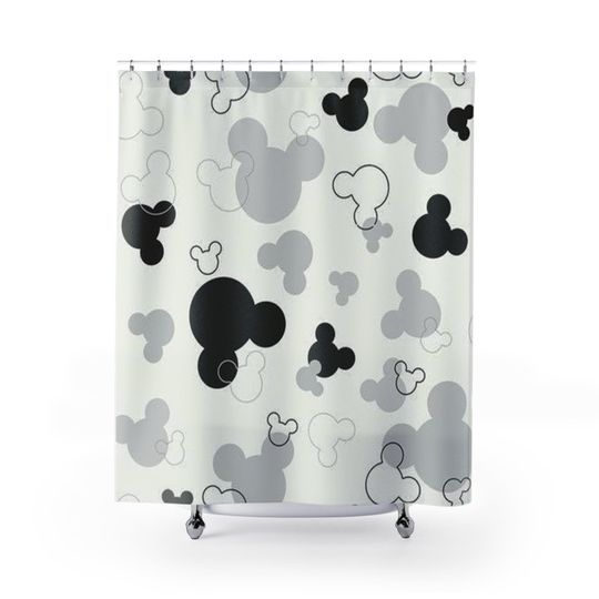 Mickey Mouse Disney Shower Curtain, Disney Bathroom Decor