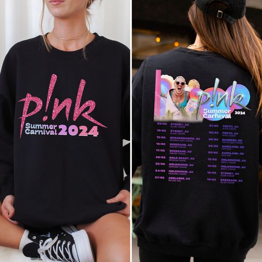 Pink Summer Carnival Tour merch Jumper | Unisex Sweatshirt