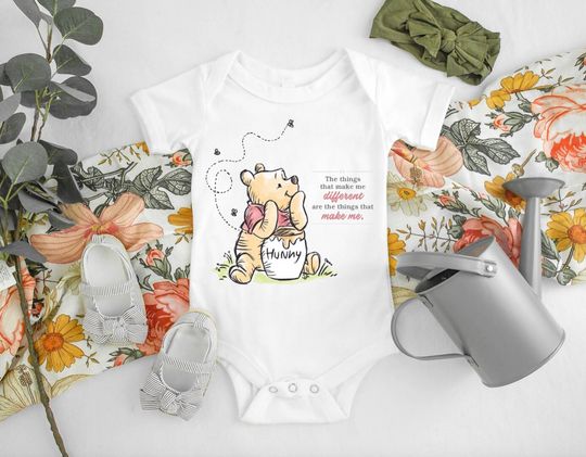 The Things That Make Me Different Onesie Baby Shower Gift