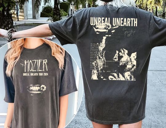 Hozier unreal unearth 2side , Hozier unreal unearth tour 2024